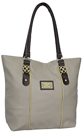 Bolsa Feminina Grande Clássica Em Courino SN41