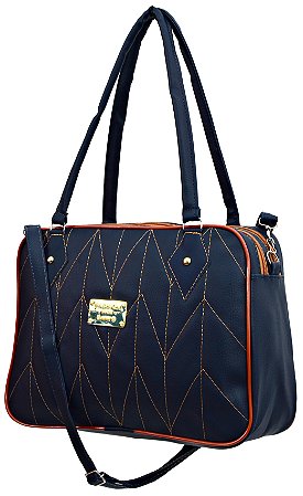Bolsa Feminina Com 2 Divisões Modelo de Ombro + Alça Transversal SN10