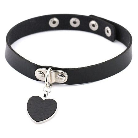 Coleira Colar Chocker Coração