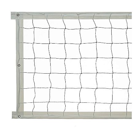 Rede De Volei Com 4  Faixas - Altura 1,00m Comprimento 9,5mts