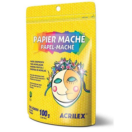 Papel Machê 100G - Acrilex