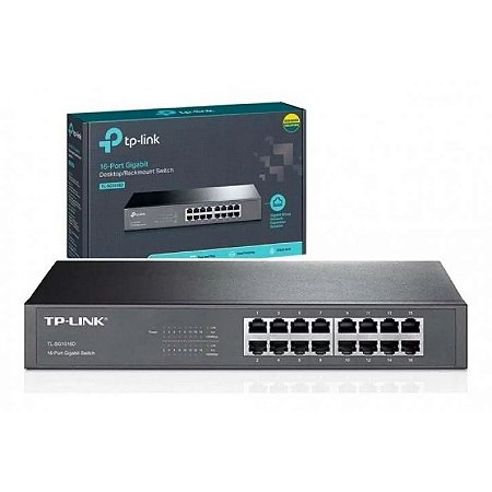 SWITCH 16P 10/100/1000 GIGABIT TL-SG1016D TP-LINK