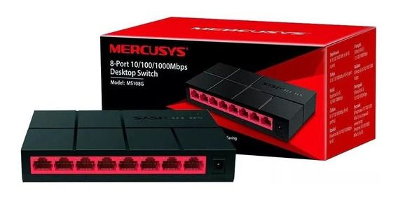 SWITCH 8P MS108G 10/100/1000 GIGABIT MERCUSYS