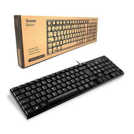 TECLADO USB COMFORT TC204 MULTILASER