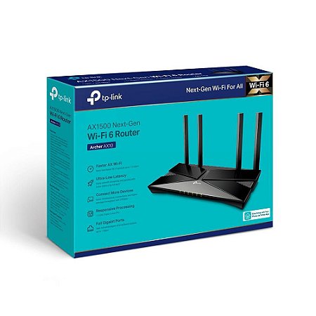 ROTEADOR WIFI6 GIGA ARCHER AX10 AX1500 TP-LINK