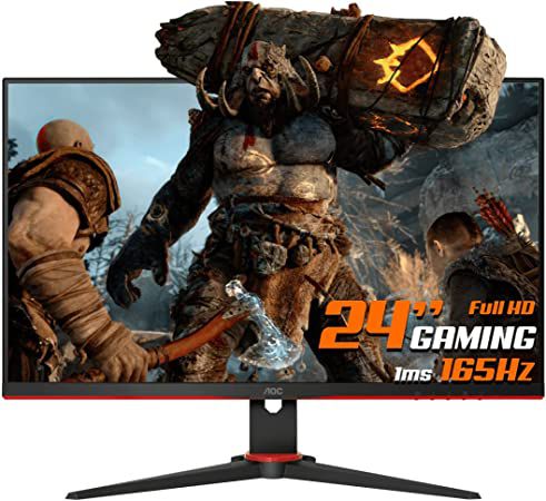 MONITOR GAMER 24" 165Hz 1MS VIPER 24G2SE AOC