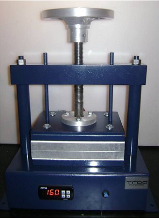 Vulcanizadora retangular - prato de 15x20cm