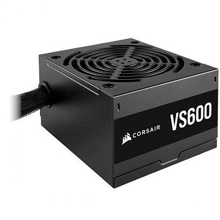 Fonte de Alimentação Corsair VS600 ATX 600W 80 Plus White PFC