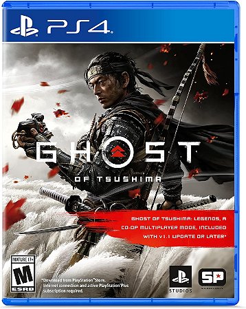 Ghost Of Tsushima - PS4 (Mídia Física) - Novo, Lacrado