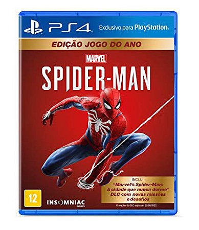 Marvel's Spider-Man GOTY - PS4 (Mídia Física)