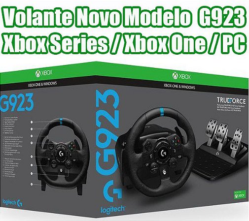 Volante Logitech G923 Com Pedal + Câmbio Driving Force Shift