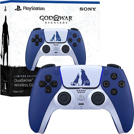 Controle PS5 sem fio DualSense Edição Limitada God of War: Ragnarok, para  PS5 e PC - CFI-ZCT1WZ1X - Original Sony - Nova Era Games e Informática