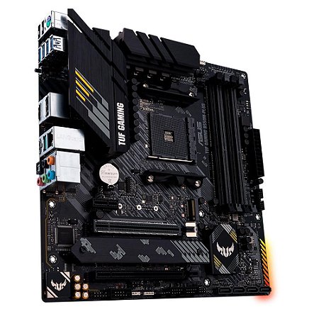 Placa Mãe Asus TUF Gaming B550M-Plus, AMD AM4, mATX, DDR4