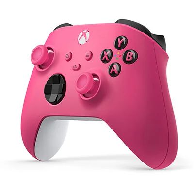 Controle xbox sem fio, Deep Pink, Original Microsoft