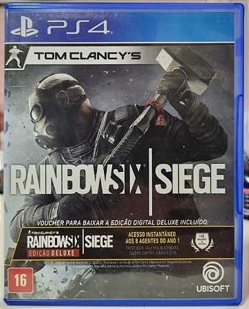 Rainbow Six Siege - PS4 (Mídia Física) - USADO