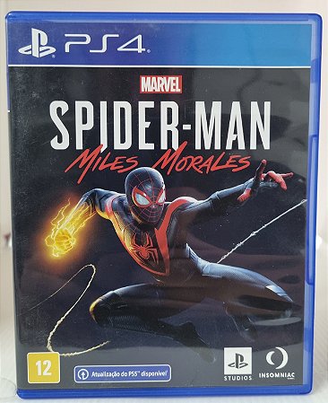 Marvel's Spider-Man Miles Morales - PS4 (Mídia Física) - USADO