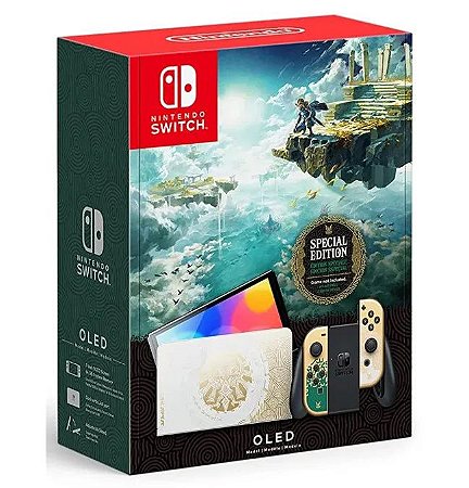 Nintendo Switch OLED - The Legend of Zelda - Tears of the Kingdom Edition - 64GB