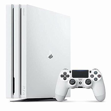 PS4 PRO Branco - 2TB - 4k - 1 Controle - Seminovo - Sem Jogo