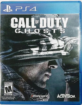 Jogo Call of Duty Ghosts PS4 Mídia Física Original (Seminovo