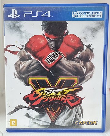 Street Fighter V - PS4 (Mídia Física) - USADO