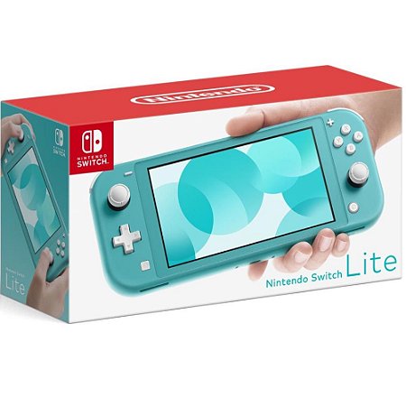Nintendo Switch LITE, Turquesa, Sem Jogo, SEMINOVO