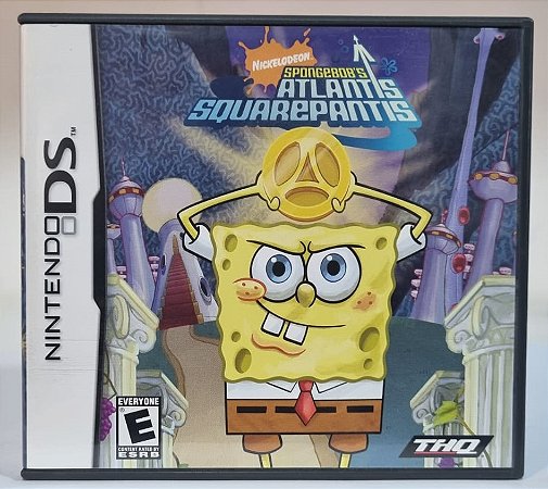 Spongebob's Atlantis Squarepantis - DS (Mídia Física) - USADO