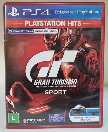 Gran Turismo Sport - PS4 (Mídia Física) - USADO