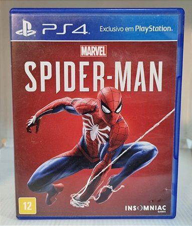 Marvel's Spider Man (Homem Aranha) - PS4 (Mídia Física) - USADO