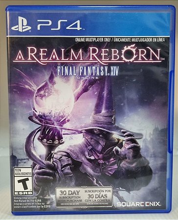 Final Fantasy XIV A Realm Reborn ONLINE - PS4 (Mídia Física) - USADO