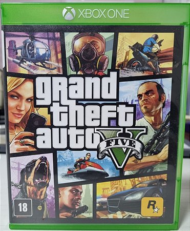 GTA V (Grand Theft Auto V) - Xbox One (Mídia Física) - USADO