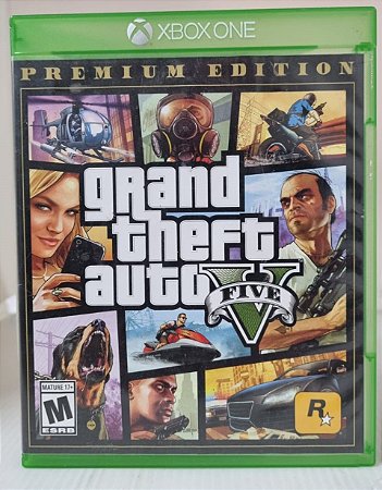 GTA V (Gran Theft Auto V) - Xbox One (Mídia Física) - USADO