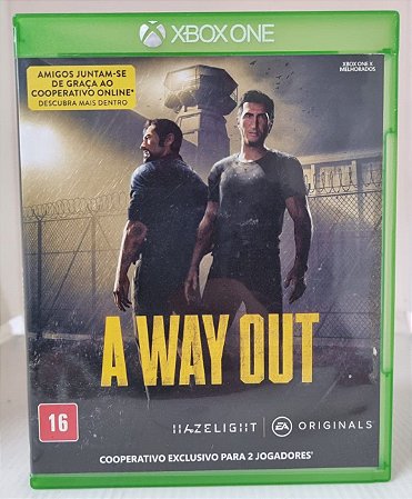 A Way Out - Xbox One - Game Games - Loja de Games Online