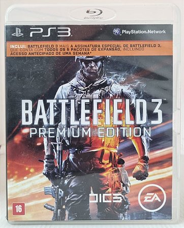 Battlefield 3 - PS3 (Mídia Física) - USADO