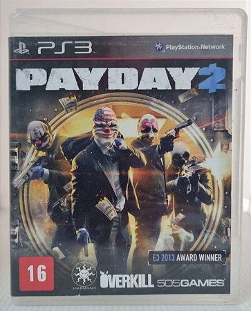 PayDay 2 - PS3 (Mídia Física) - USADO