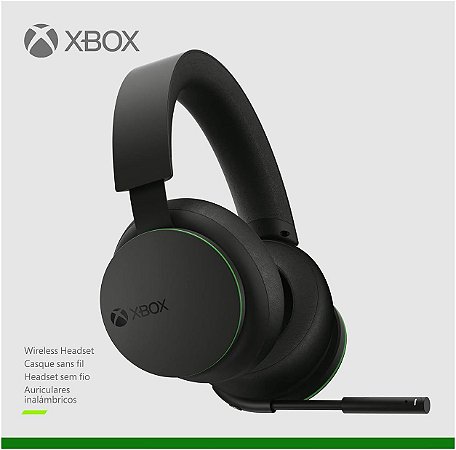 Headset Xbox One, Series S/X e PC Preto Bluetooth - Original Microsoft