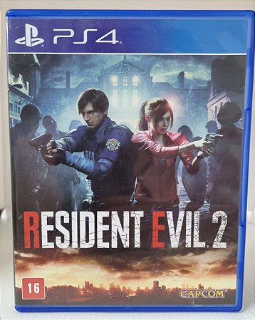 Jogo Ps4 Resident Evil 2 Midia Fisica