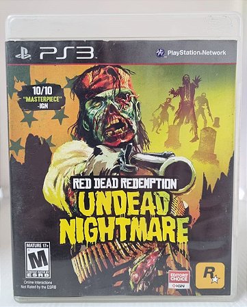 Red Dead Redemption Undead Nightmare - PS3 (Mídia Física) - USADO