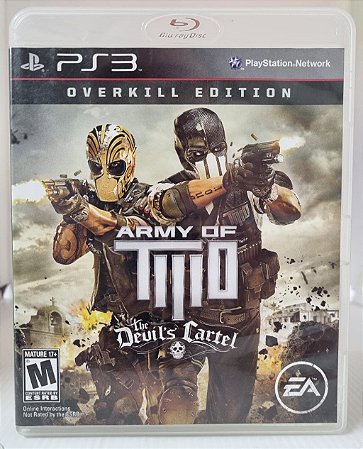 Army Of Two Devils Cartel Midia Digital Ps3 - WR Games Os melhores jogos  estão aqui!!!!