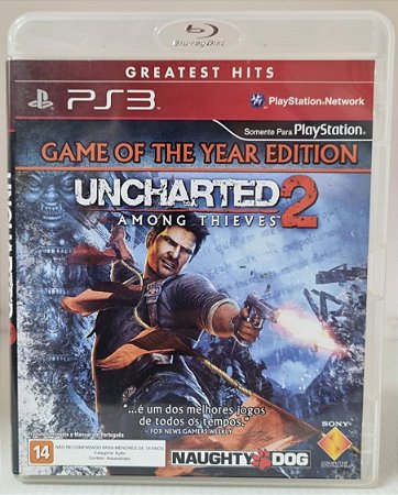 Uncharted 2 Among Thieves - PS3 (Mídia Física) - USADO