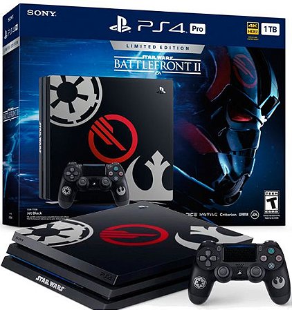 Sony PlayStation 4 Pro Console 1TB Star Wars: Battlefront II