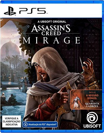 Assassin's Creed Mirage - PS5 (Mídia Física)