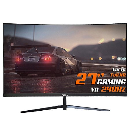 27 Inch Gaming Monitor 240hz, Monitor Gamer 240hz Curvo