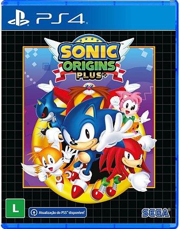 Jogo Ps5 Sonic Origins Plus Midia Fisica