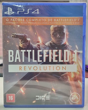 Battlefield 1 Revolution - PS4 (Mídia Física) - Novo, Lacrado