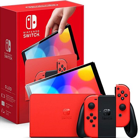 Nintendo Switch OLED, Red Mario Edição Especial