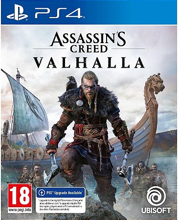 Assassin's Creed Valhalla - PS4 (Mídia Física) - Novo, Lacrado
