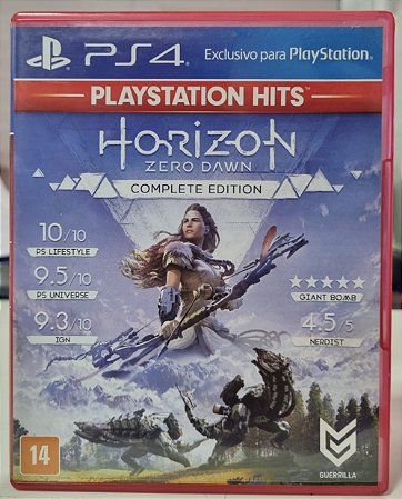 Horizon Zero Dawn Complete Edition - PS4 (Mídia Física) - USADO