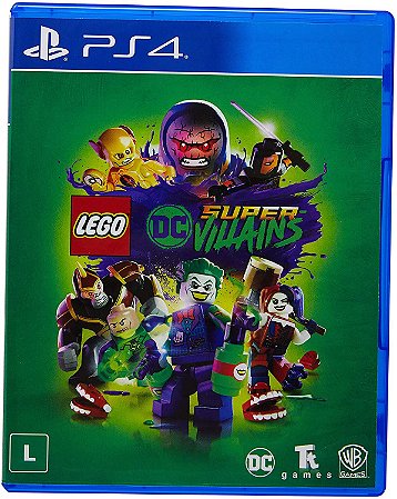 Lego DC Super Villains - PS4 (Mídia Física) - USADO