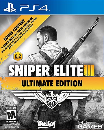Sniper Elite 3 Ultimate Edition - PS4 (Mídia Física) - USADO