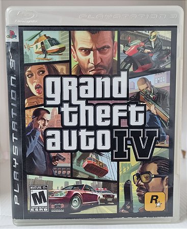 GTA IV (Grand Theft Auto IV) - PS3 (Mídia Física) - USADO